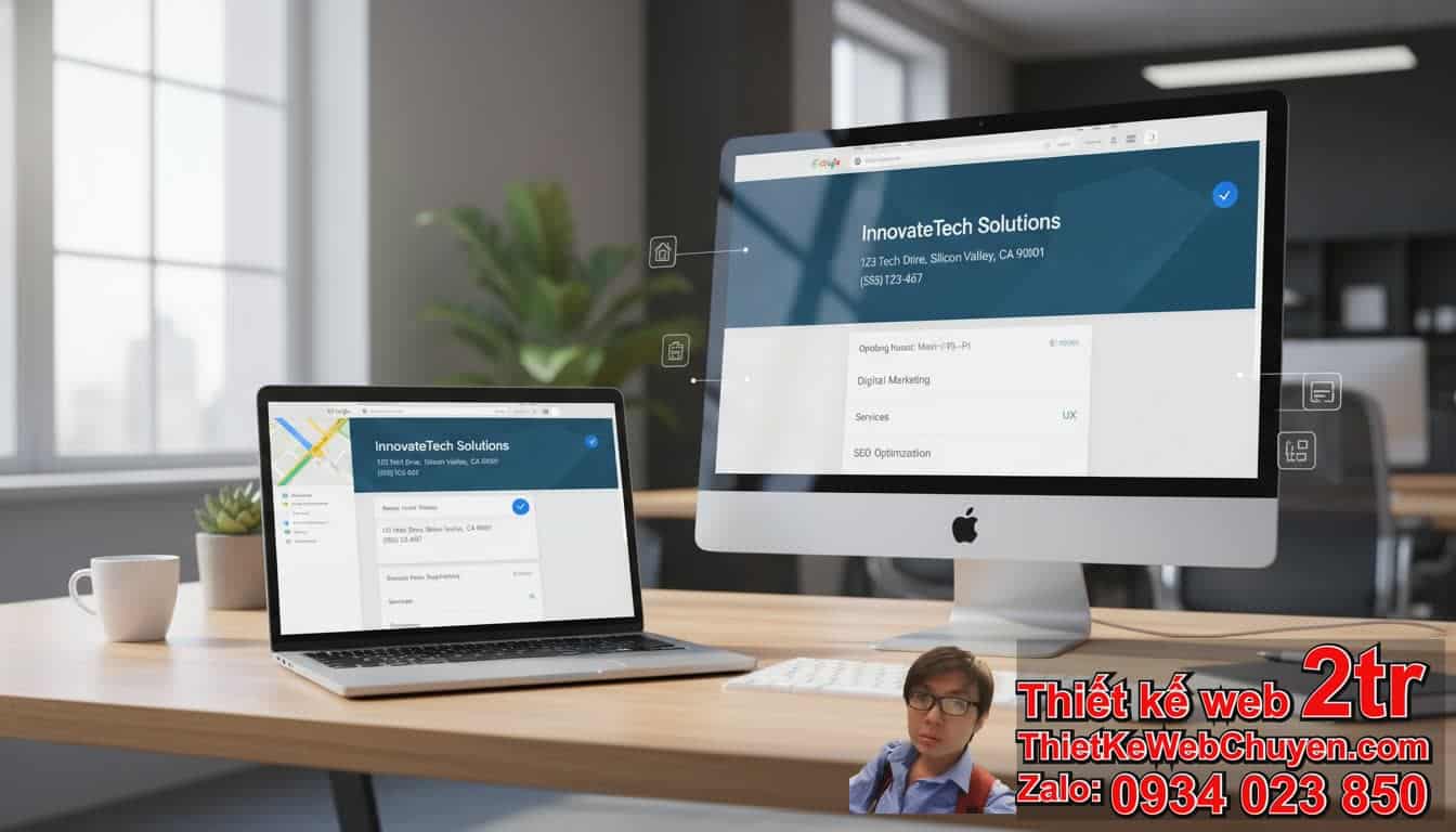 Website có giúp lên top Google Maps không và cơ chế hoạt động?