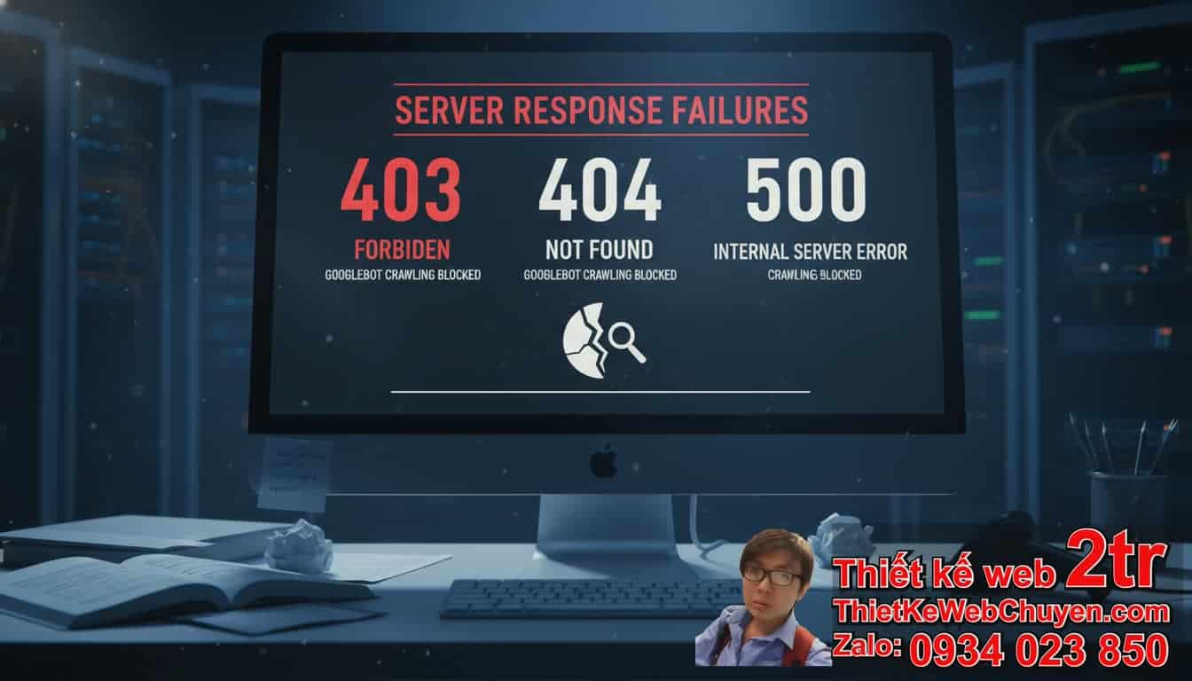 Website lỗi 403/404/500 làm Google không crawl là gì và tại sao chúng lại quan
trọng đối với đăng ký mã vạch sản phẩm?