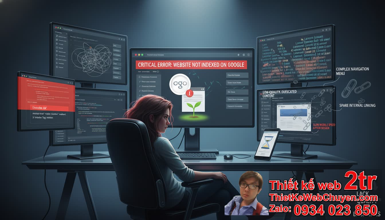 Website Not Indexed on Google: Tại Sao Google Chưa Lập Chỉ Mục Trang Web Của
Bạn?