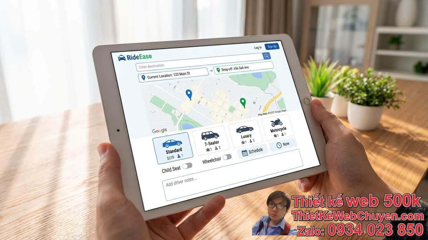 Website Taxi Cần Chức Năng Đặt Xe Trực Tuyến Như Thế Nào? Website Taxi Cần Chức Năng Đặt Xe Trực Tuyến Như Thế Nào?