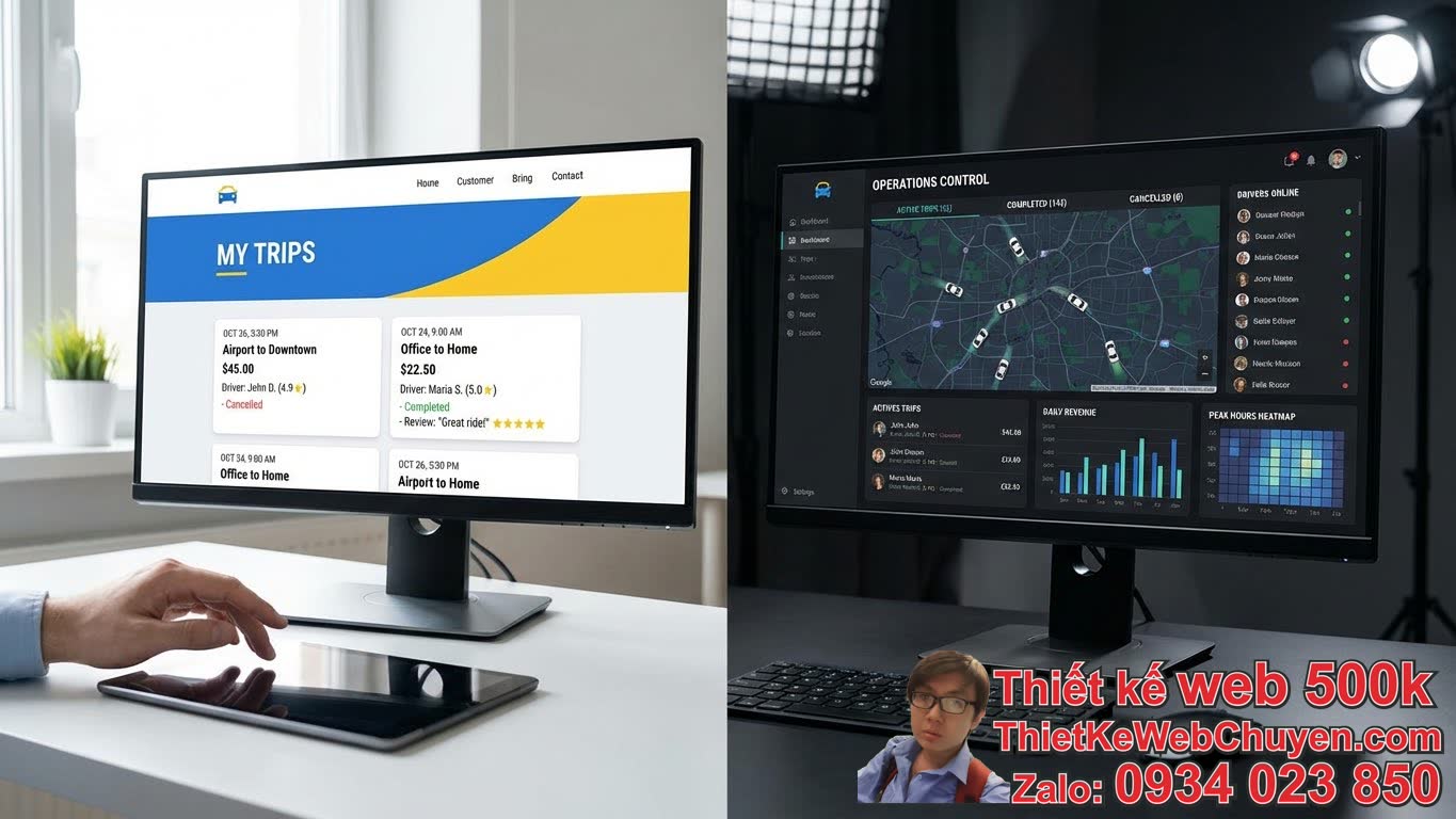 Website Taxi Cần Chức Năng Quản Lý Chuyến Đi Như Thế Nào? Website Taxi Cần Chức Năng Quản Lý Chuyến Đi Như Thế Nào?