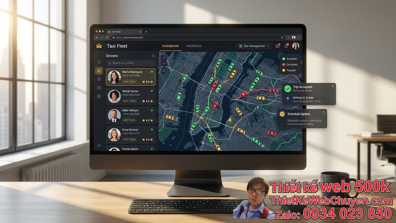 Website Taxi Cần Chức Năng Theo Dõi Tài Xế Và Xe Cộ Như Thế Nào? Website Taxi Cần Chức Năng Theo Dõi Tài Xế Và Xe Cộ Như Thế Nào?