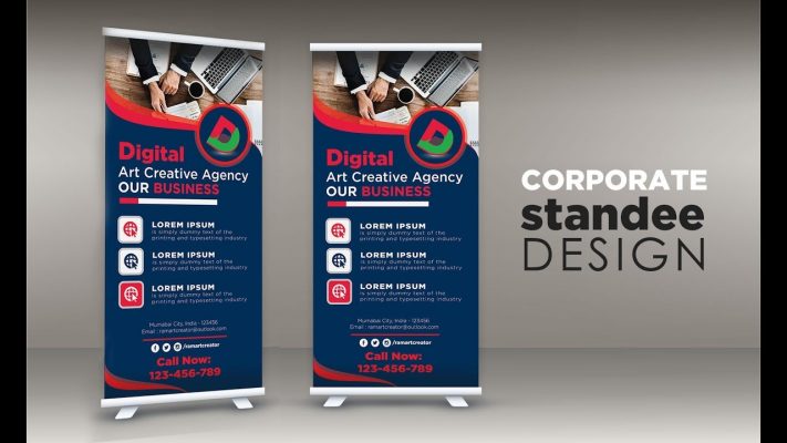 kích thước banner và standee