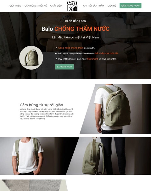 mẫu giao diện thời trang đẹp 3