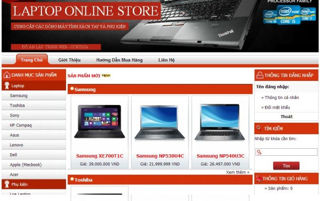 thiết kế website bán lap top 1_3