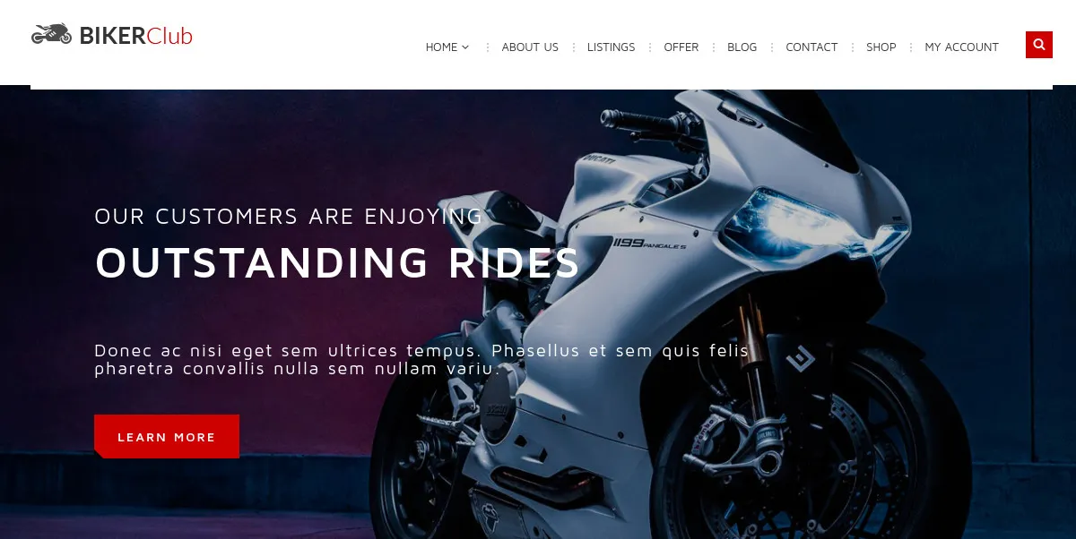 thiết kế website bán xe máy 5
