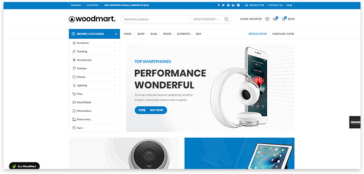 thiết kế website điện máy 6