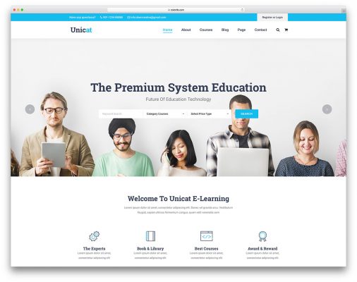 thiết kế website giáo dục 3