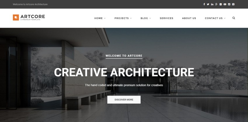 thiết kế website kiến trúc