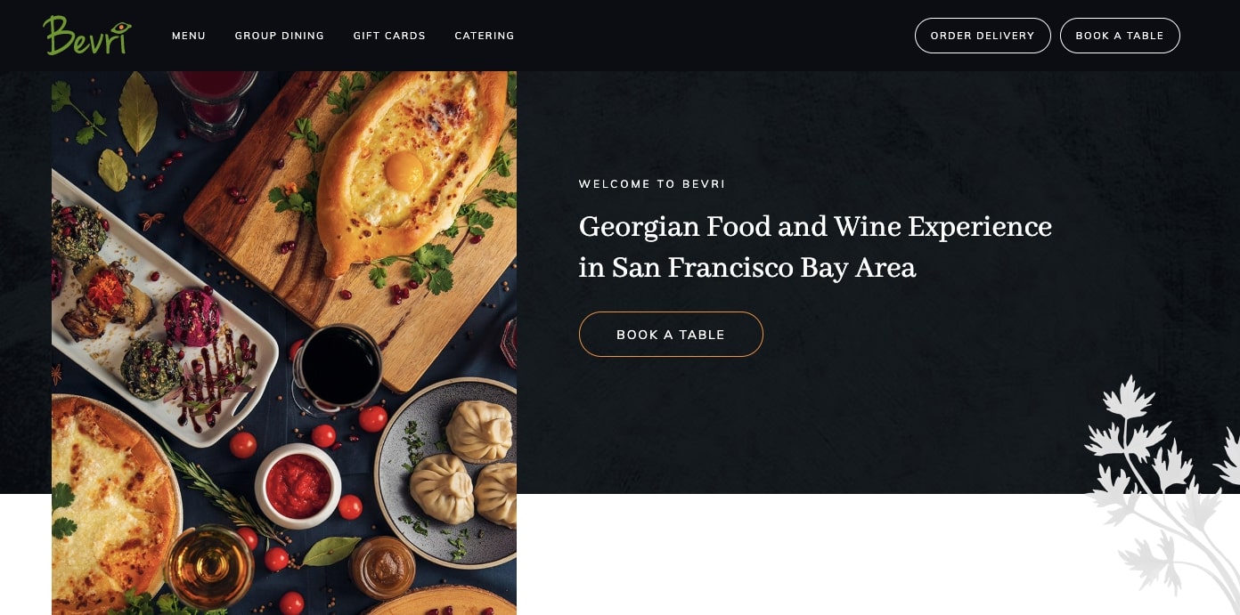 thiết kế website thực phẩm 2