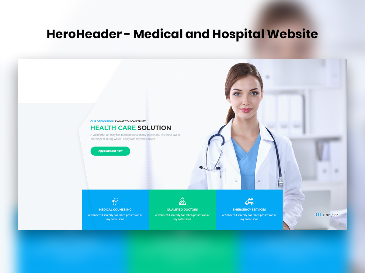 website bệnh viện 3