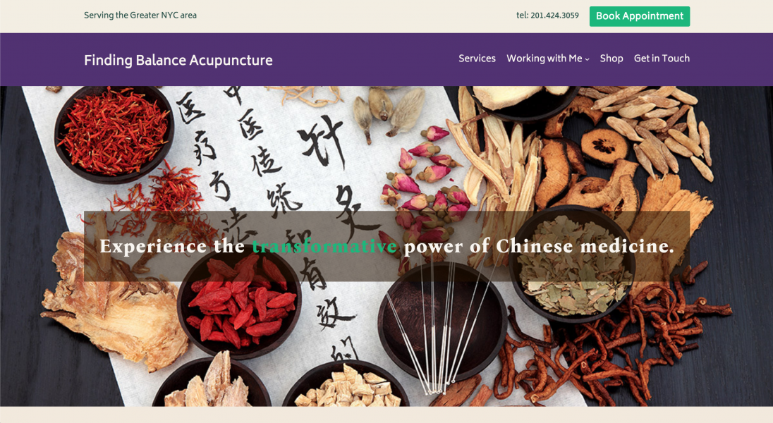 website sản phẩm đông y