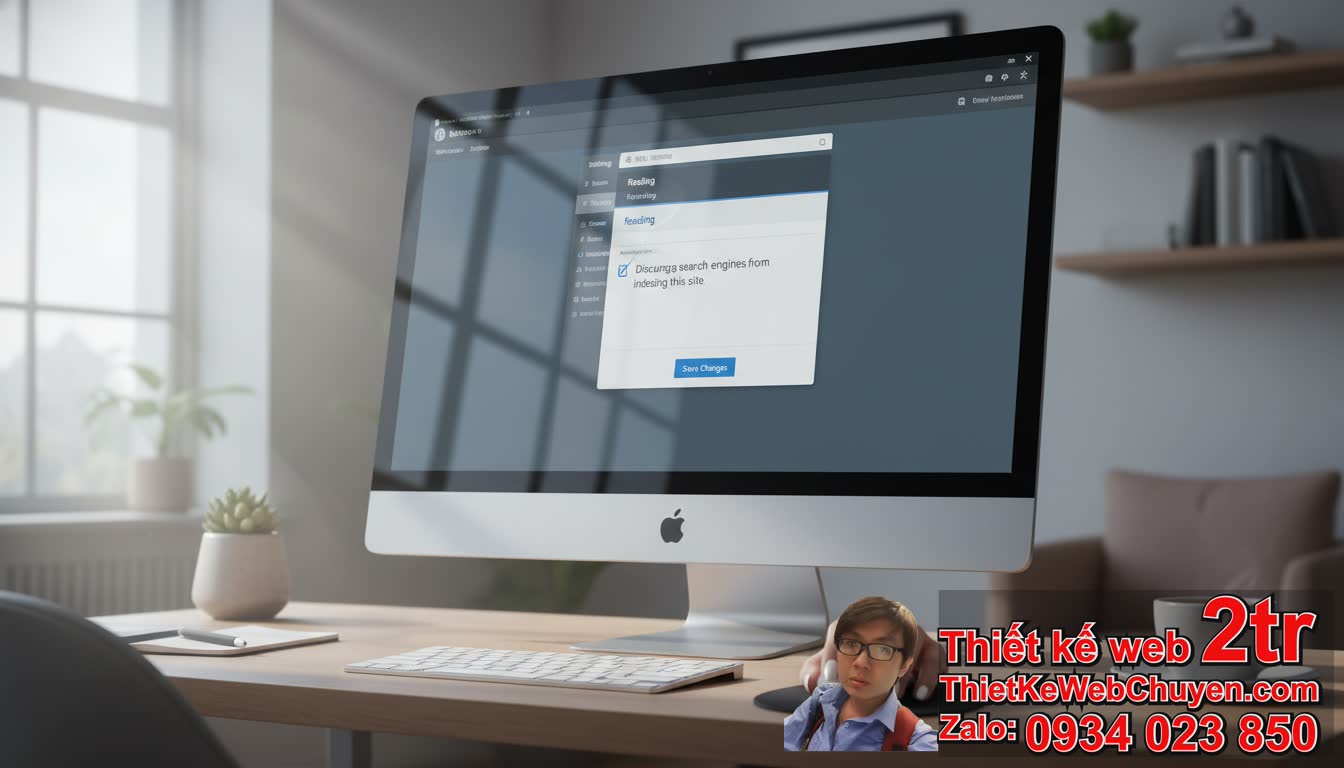 wordpress chặn công cụ tìm kiếm phải tắt ở đâu để website được index?