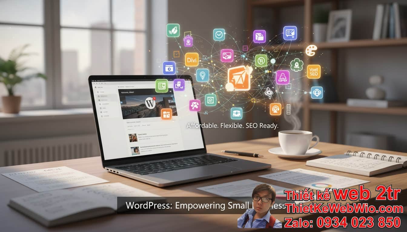 WordPress là gì và tại sao lại là lựa chọn hàng đầu cho thiết kế web giá rẻ?