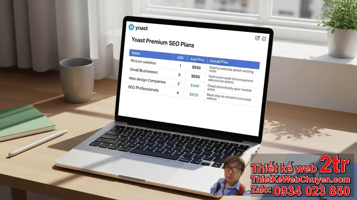 Yoast Premium giá bao nhiêu? Bảng giá chi tiết các gói năm 2024 Yoast Premium giá bao nhiêu? Bảng giá chi tiết các gói năm 2024